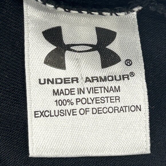 Washington Nationals Shirt Women's XL Black Under Armour 1/2 Zip Pullover MLB - Picture 4 of 9